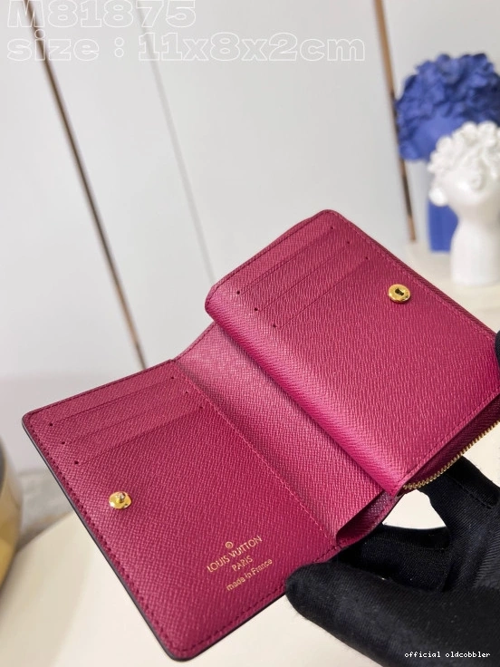 Official oldcobbler WALLET-11.5*8.5*2.2cm LOUIS VUITTON Lou 0805